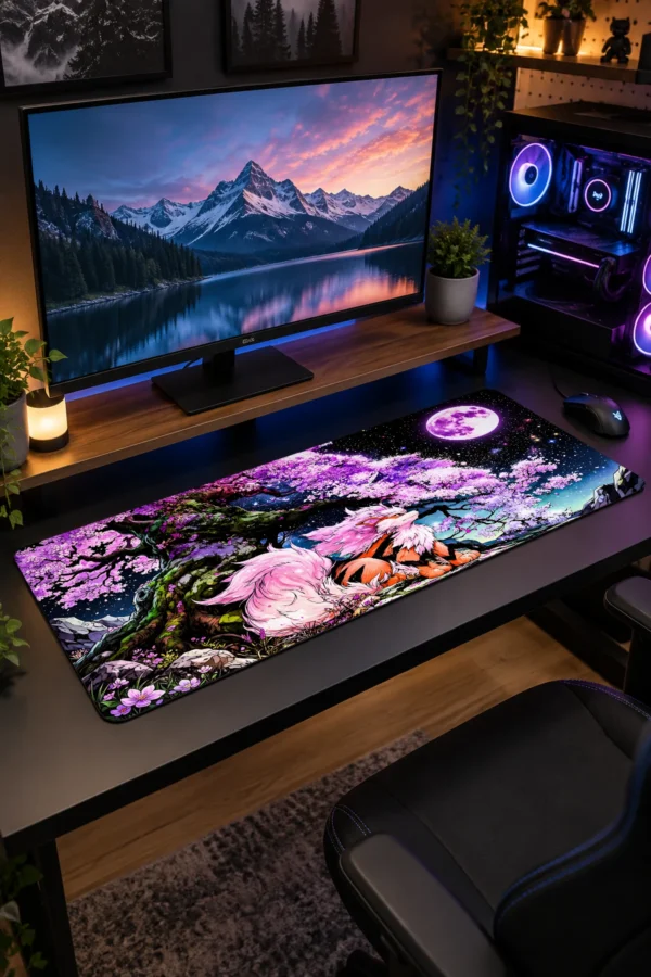 Blossom Guardian Gaming Mousepad Blossom Guardian Gaming Mousepad