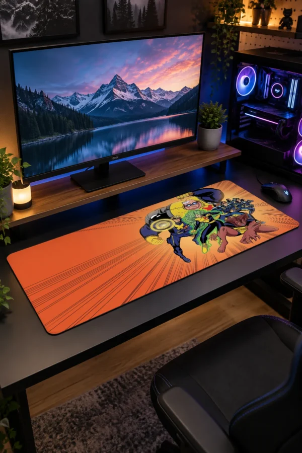 Amber Squadron Gaming Mousepad Amber Squadron Gaming Mousepad