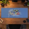 Azure Slash Gaming Mousepad