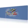 Azure Slash Gaming Mousepad
