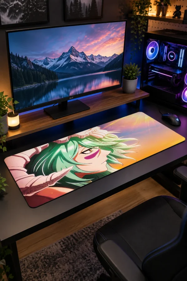 Sunlit Horns Gaming Mousepad