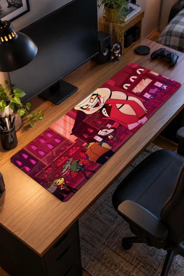 Scarlet Showtime Gaming Mousepad