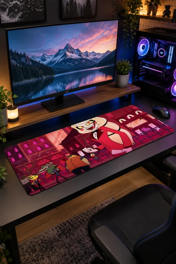 Scarlet Showtime Gaming Mousepad