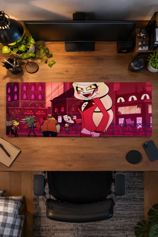 Scarlet Showtime Gaming Mousepad