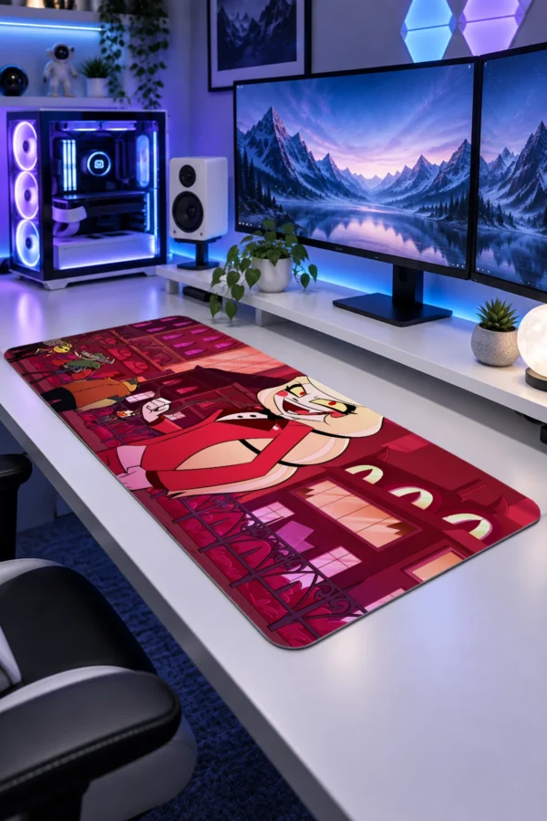 Scarlet Showtime Gaming Mousepad
