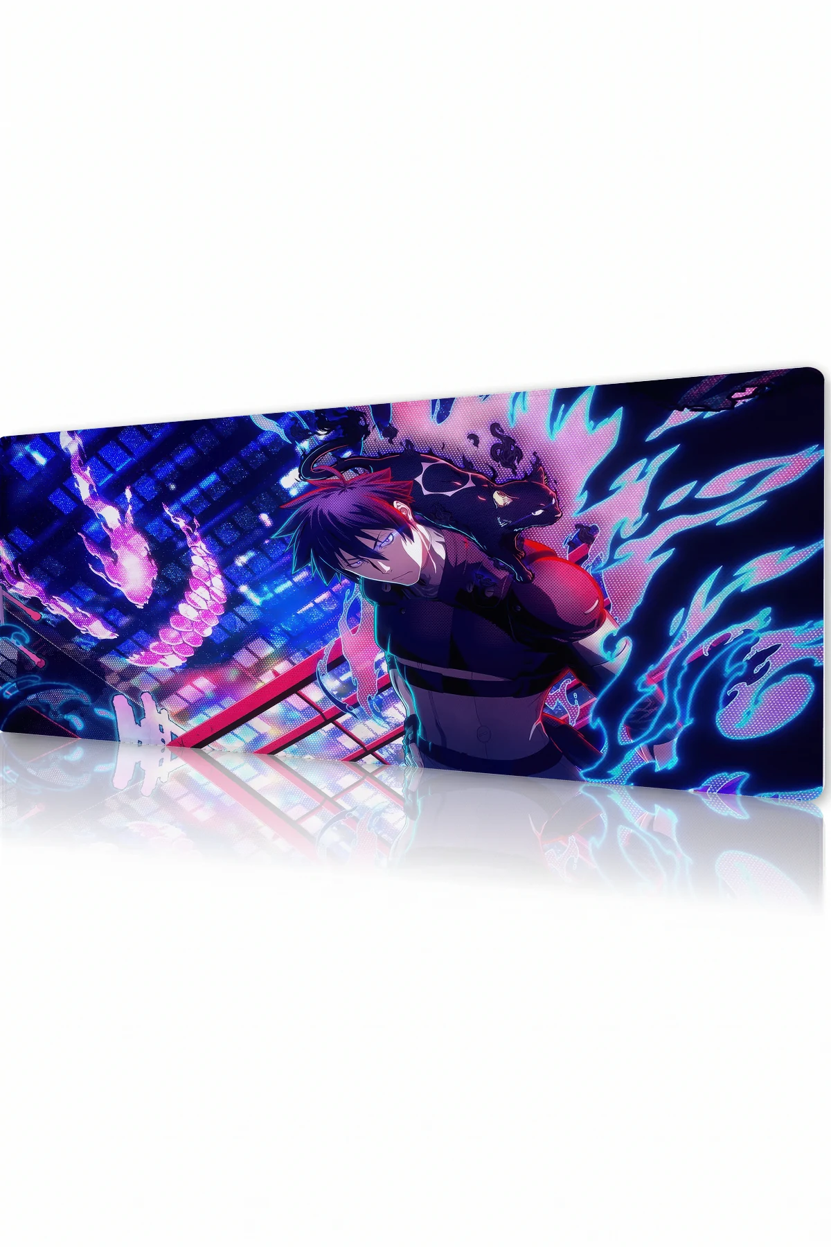 Violet Hellfire Gaming Mousepad Violet Hellfire Gaming Mousepad