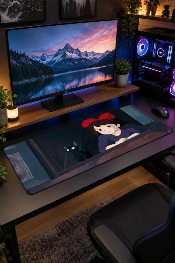 Midnight Courier Gaming Mousepad