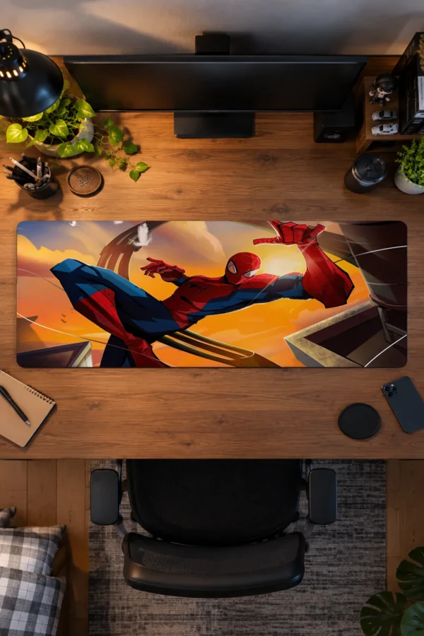 Amber Skyline Leap Gaming Mousepad