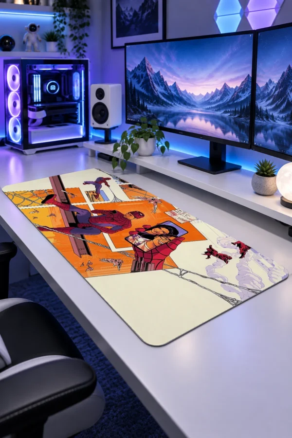 Tangerine Panels Gaming Mousepad Tangerine Panels Gaming Mousepad