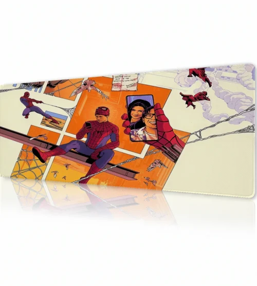 Tangerine Panels Gaming Mousepad