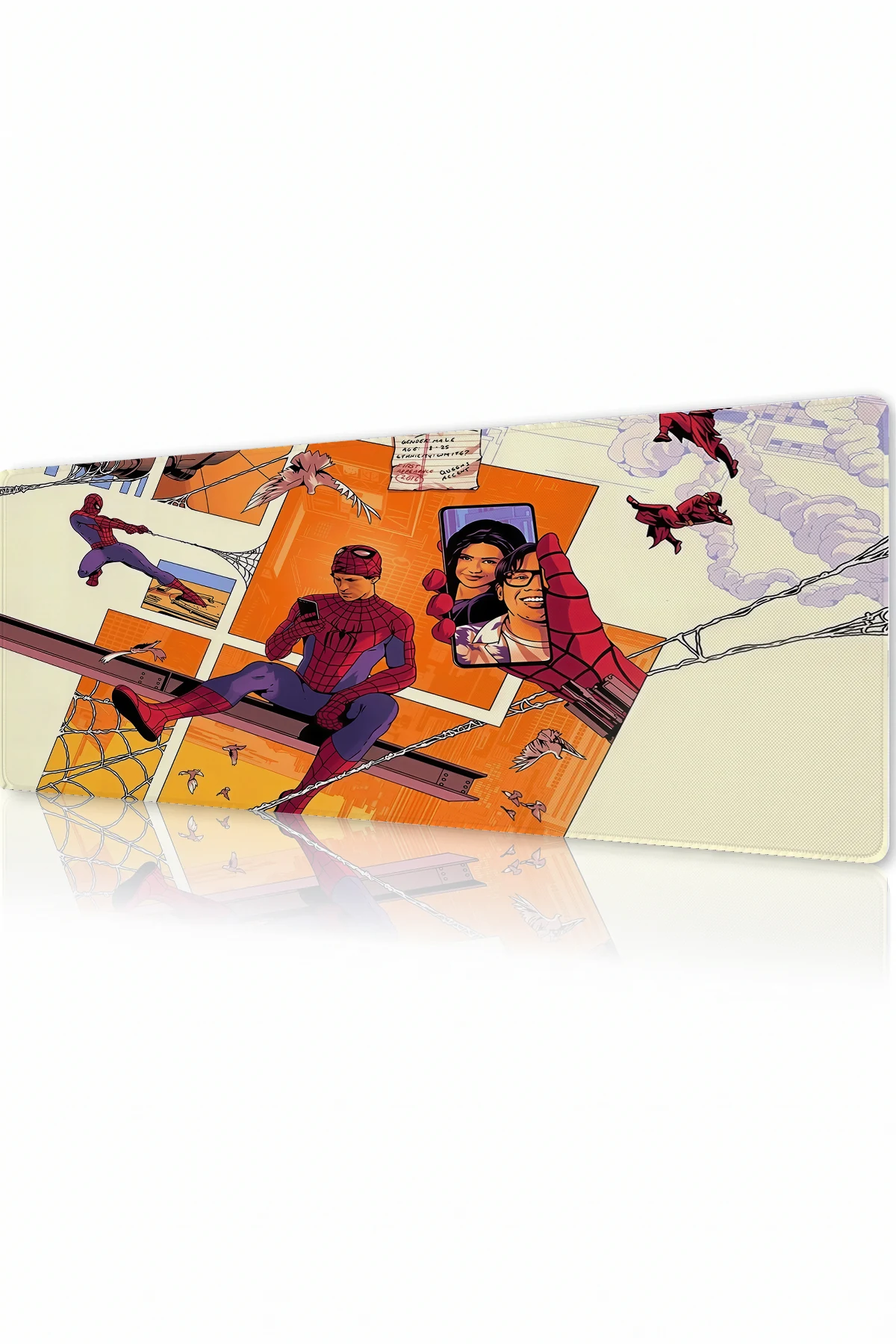 Tangerine Panels Gaming Mousepad Tangerine Panels Gaming Mousepad