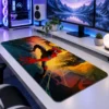 Saffron Sentinel Gaming Mousepad