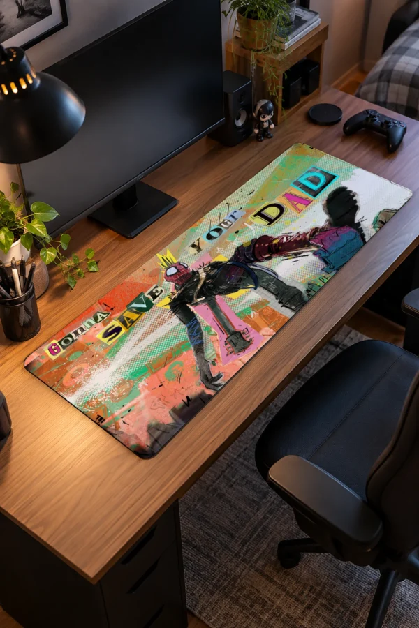 Riot Collage Gaming Mousepad