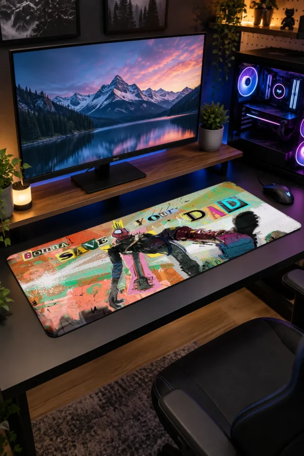 Riot Collage Gaming Mousepad