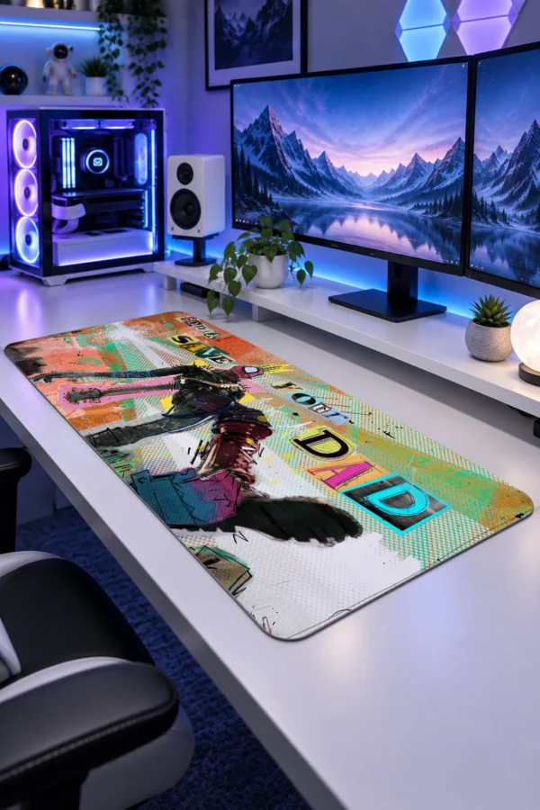 Riot Collage Gaming Mousepad