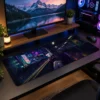 Neon Commute Gaming Mousepad