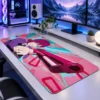 Bubblegum Barrel Gaming Mousepad