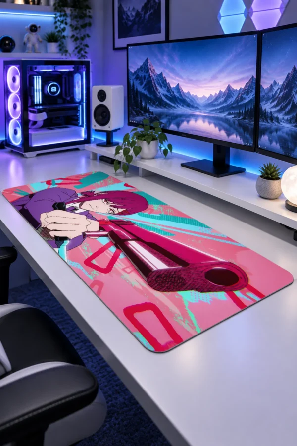 Bubblegum Barrel Gaming Mousepad
