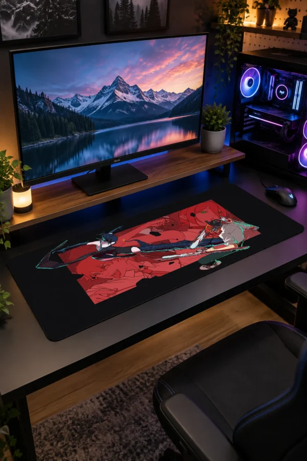 Crimson Frame Gaming Mousepad