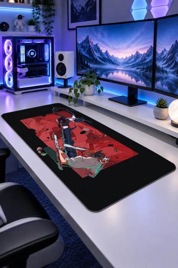 Crimson Frame Gaming Mousepad