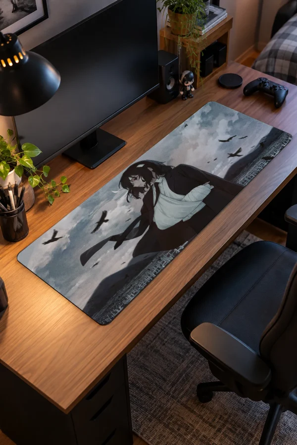 Raven Overcast Gaming Mousepad Raven Overcast Gaming Mousepad