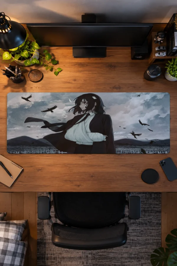 Raven Overcast Gaming Mousepad Raven Overcast Gaming Mousepad
