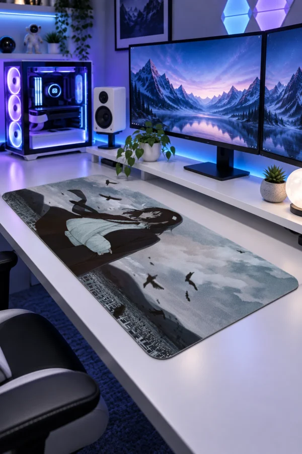 Raven Overcast Gaming Mousepad Raven Overcast Gaming Mousepad