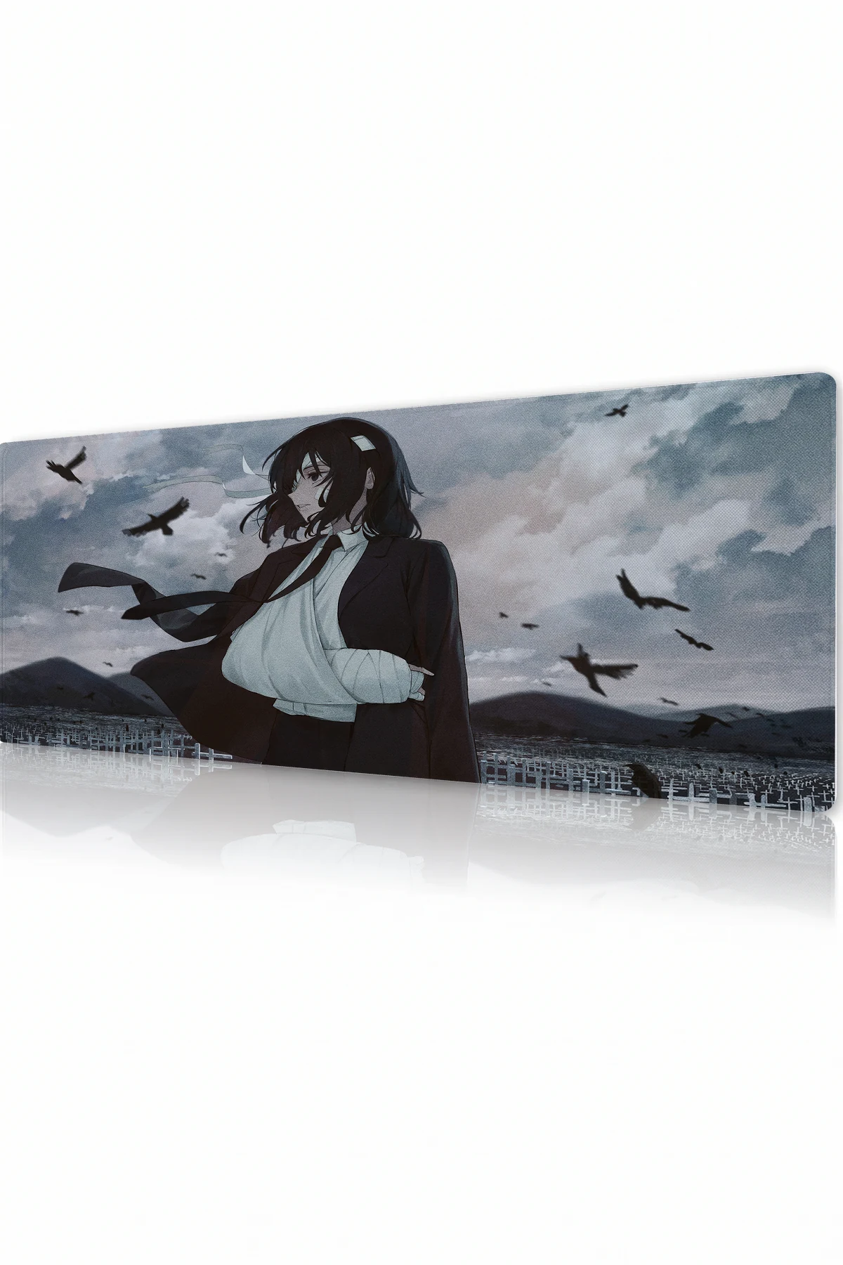 Raven Overcast Gaming Mousepad Raven Overcast Gaming Mousepad