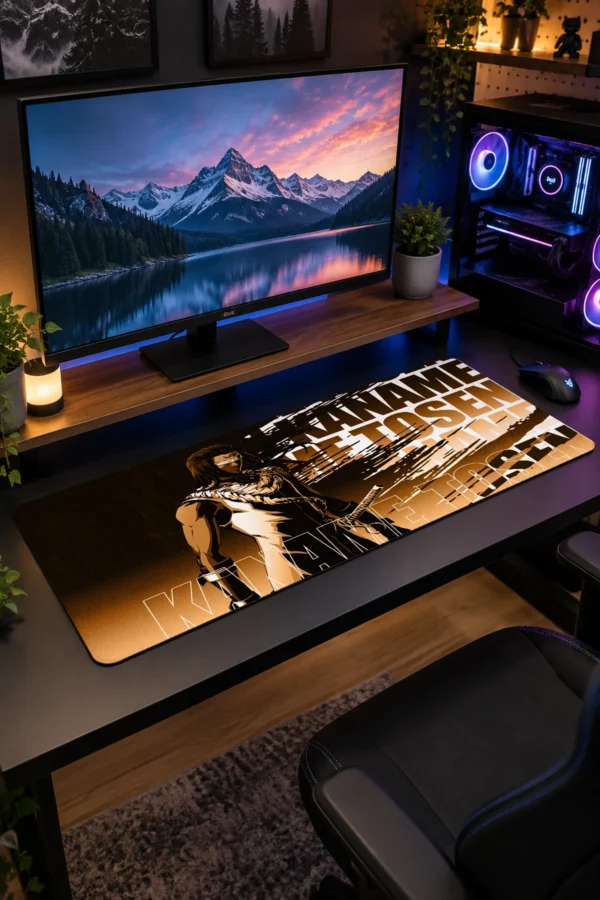 Amber Silence Gaming Mousepad