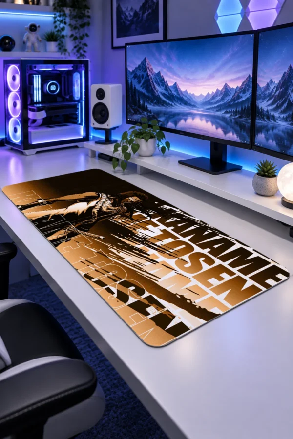 Amber Silence Gaming Mousepad