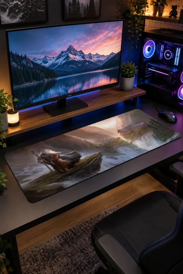 Wanderer's Vista Gaming Mousepad