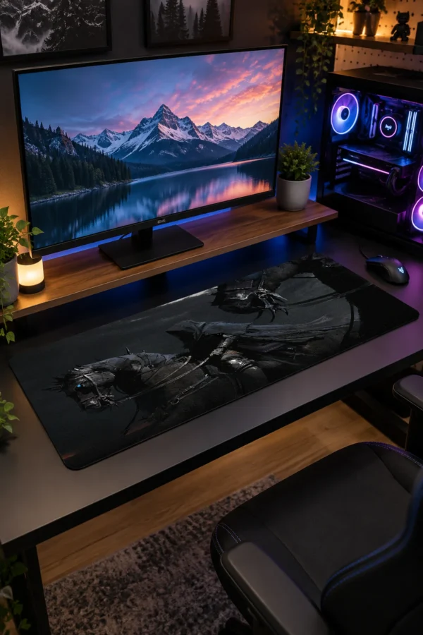 Wraith Rider Gaming Mousepad