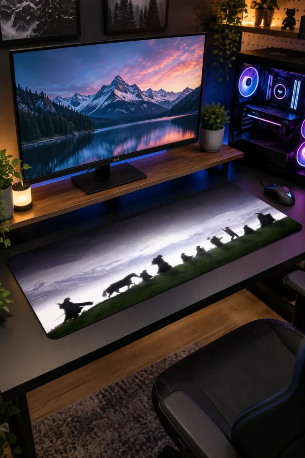 Mistbound March Gaming Mousepad