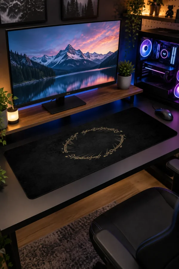 Nocturne Runes Gaming Mousepad