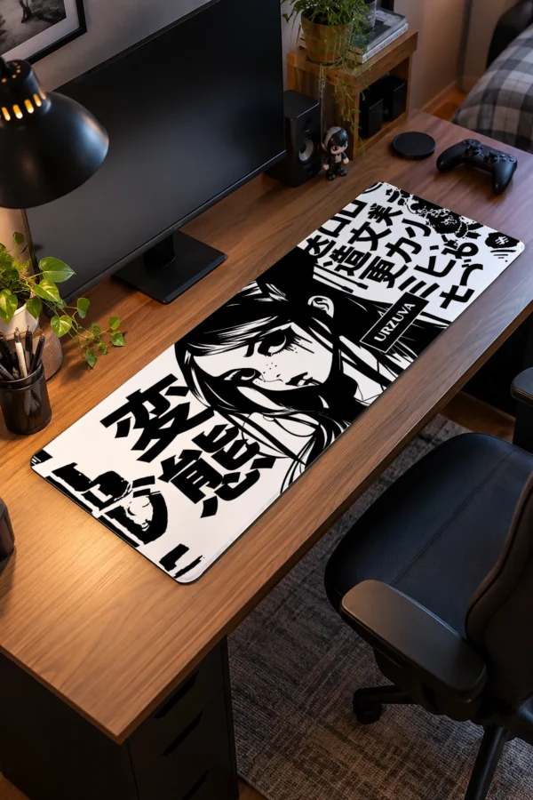 Monochrome Doll Gaming Mousepad Monochrome Doll Gaming Mousepad