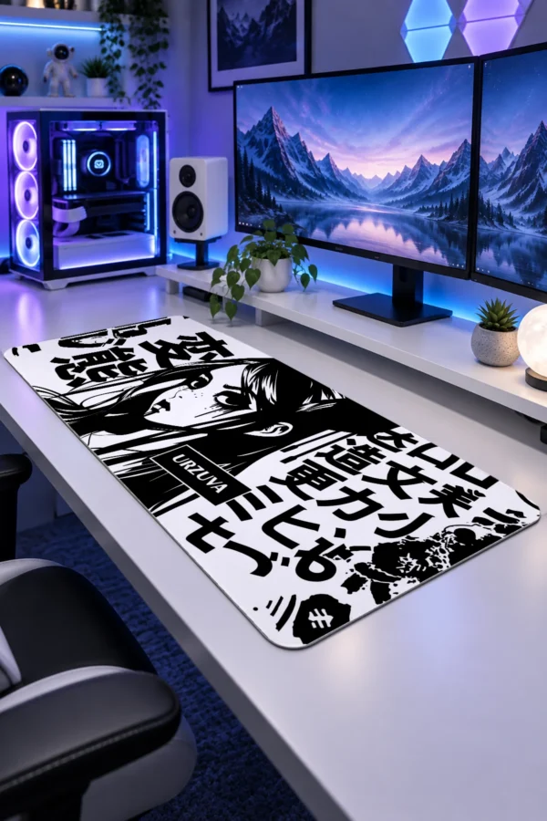 Monochrome Doll Gaming Mousepad Monochrome Doll Gaming Mousepad