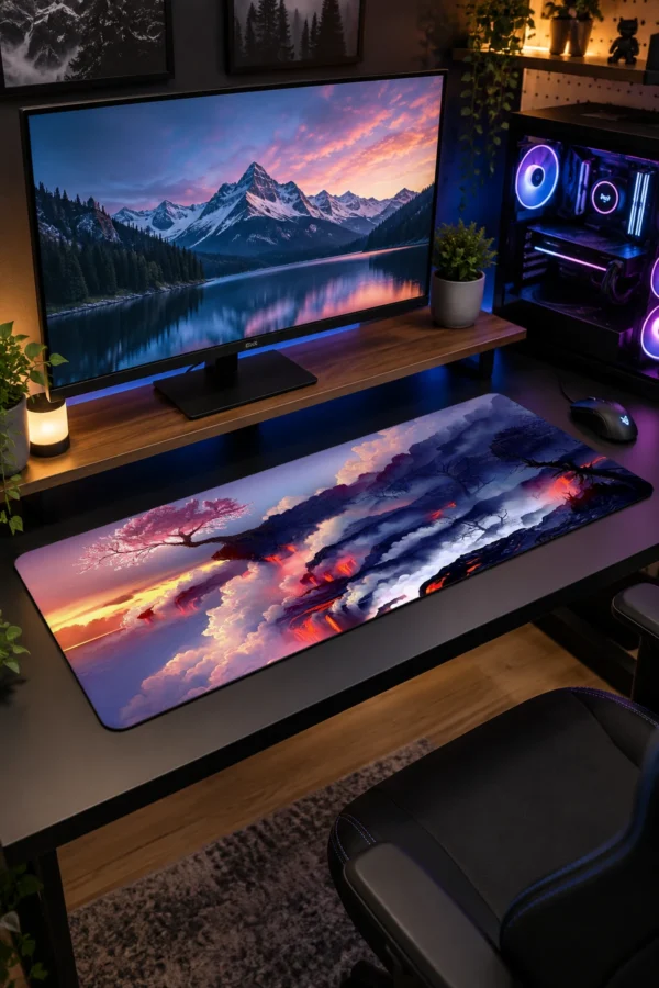 Sakura Ashfall Gaming Mousepad Sakura Ashfall Gaming Mousepad