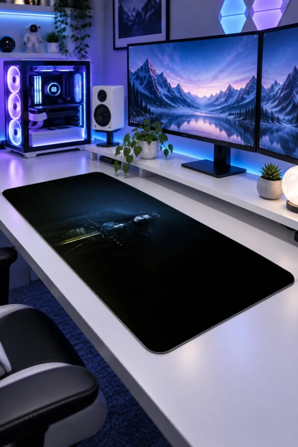 Frostbound Vigil Gaming Mousepad Frostbound Vigil Gaming Mousepad