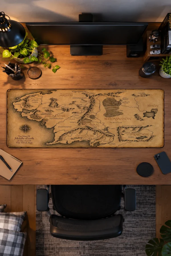 Parchment Frontier Gaming Mousepad