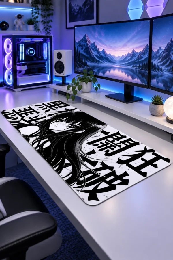 Kanji Requiem Gaming Mousepad