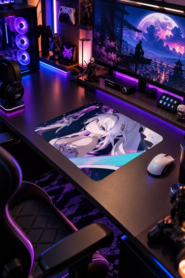 Lavender Starblade Gaming Mousepad Lavender Starblade Gaming Mousepad