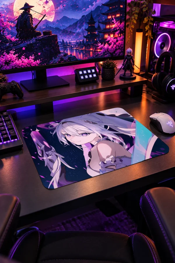 Lavender Starblade Gaming Mousepad Lavender Starblade Gaming Mousepad