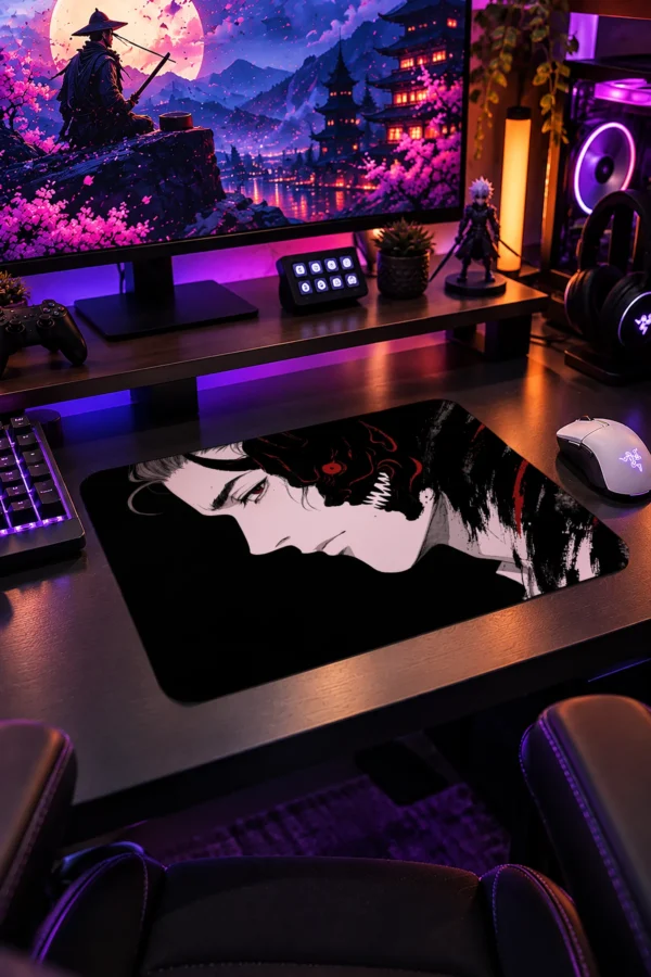 Twofold Visage Gaming Mousepad Twofold Visage Gaming Mousepad
