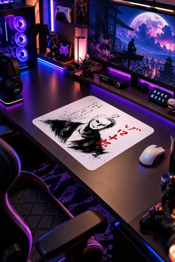 Ink Swordsman Gaming Mousepad