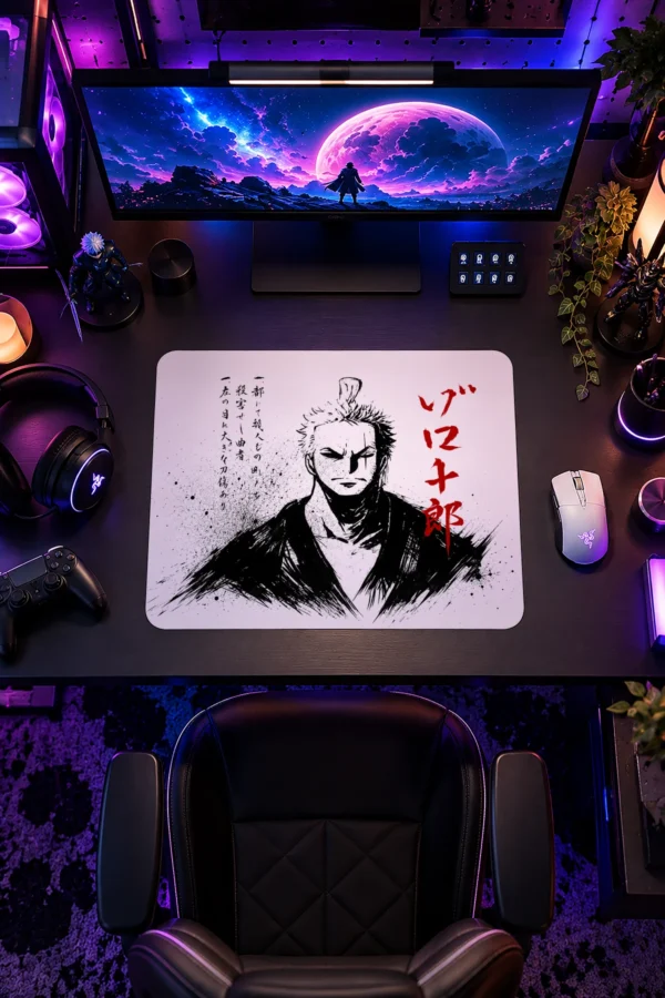 Ink Swordsman Gaming Mousepad