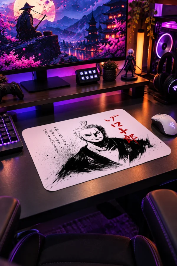 Ink Swordsman Gaming Mousepad