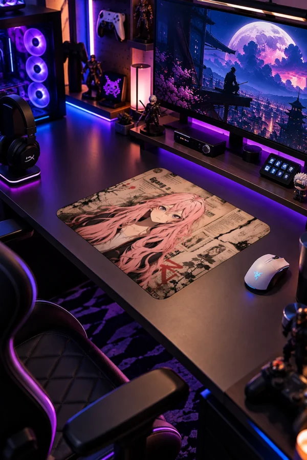 Newsprint Muse Gaming Mousepad