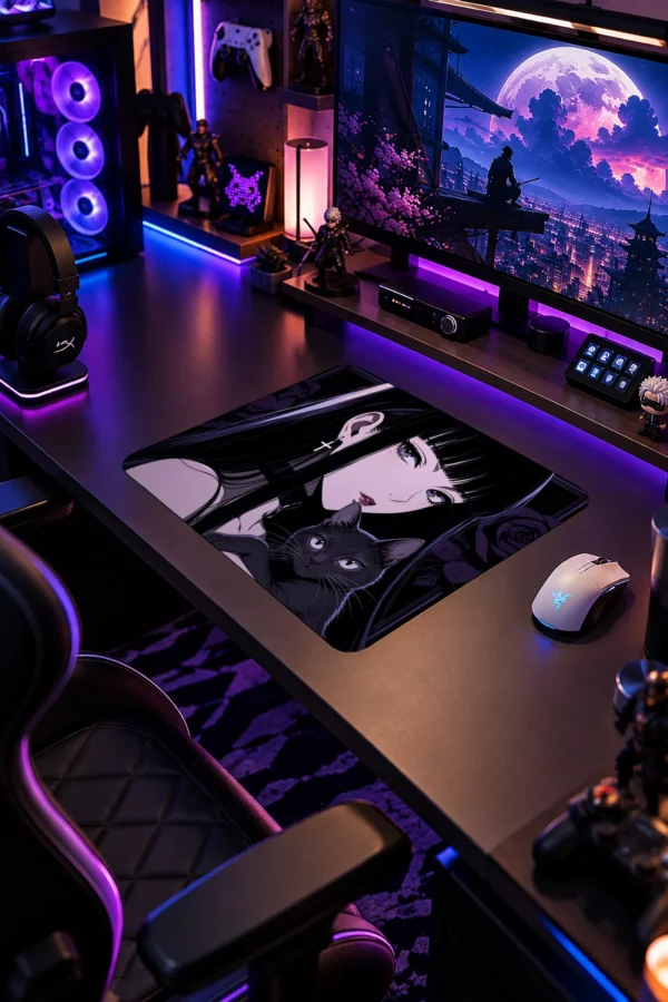Midnight Familiar Gaming Mousepad