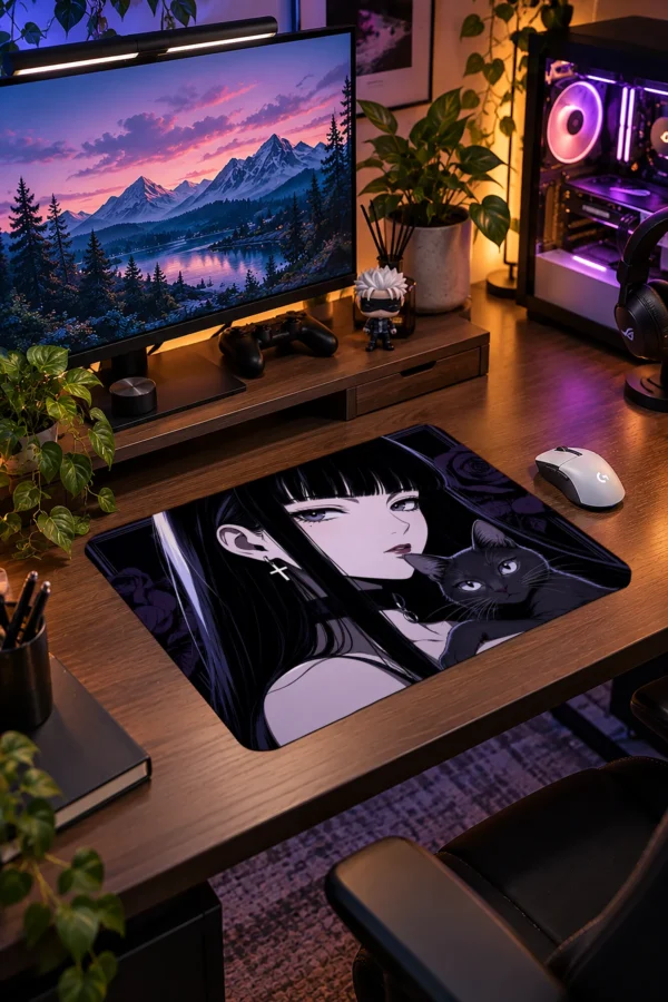 Midnight Familiar Gaming Mousepad