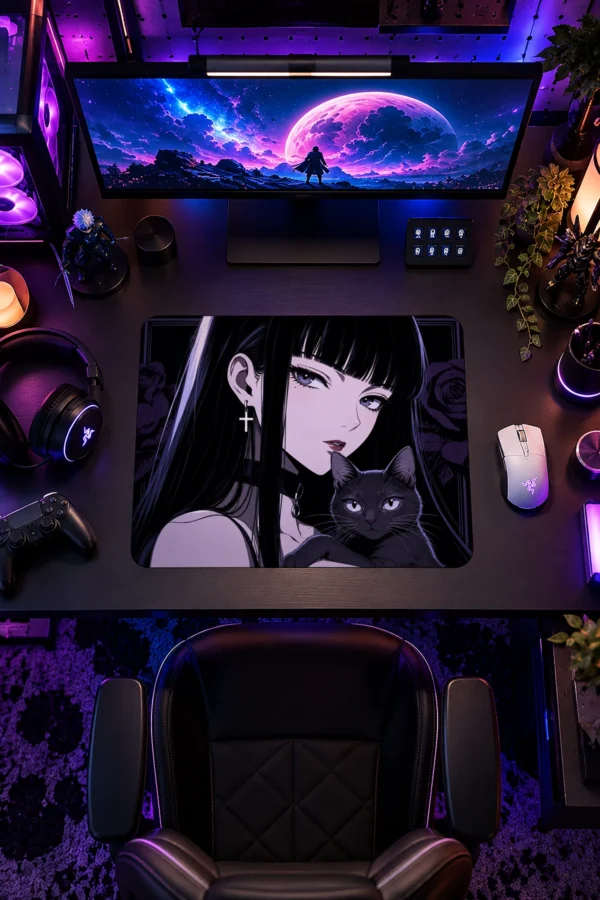 Midnight Familiar Gaming Mousepad
